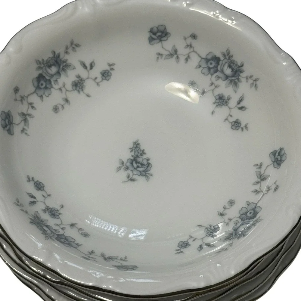 Johann Haviland Blue Garland Fruit Dessert Berry Bowls 5